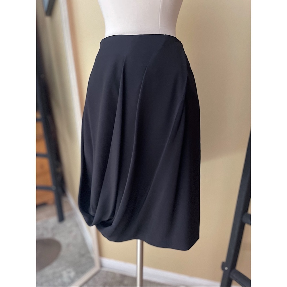 ALEXANDER MCQUEEN draped asymmetric skirt sz 38
